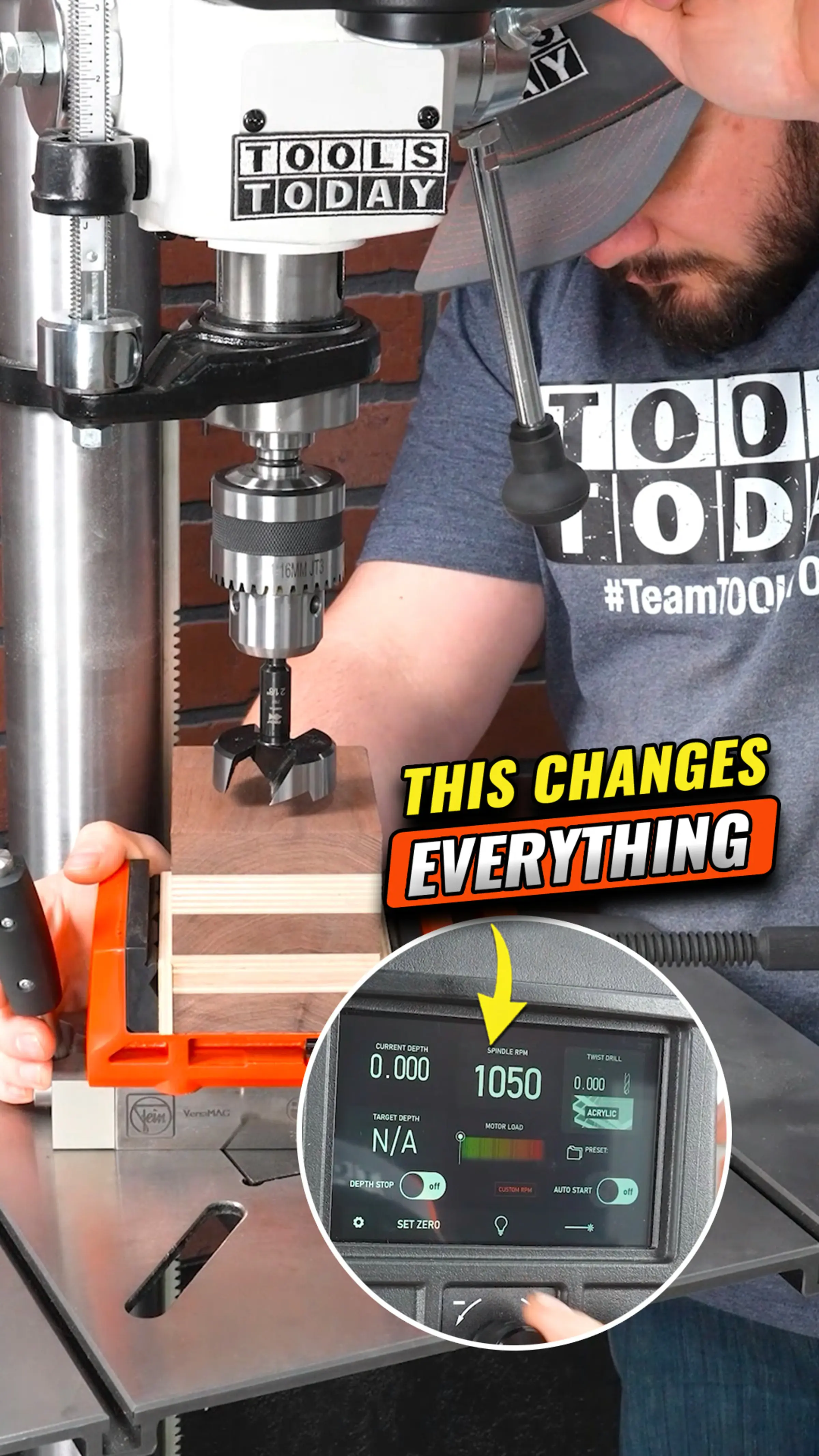 Diese Bohrmaschine hat meine Arbeitsweise verändert – JET Smart Drill Press | ToolsToday