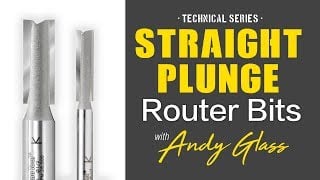 Straight Plunge Router Bit | Amana Tool Technical Series Video von ToolsToday, Ihrer Quelle für industrielle Schneidwerkzeuge