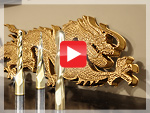 Golden Dragon 3D-Schaumstoff-CNC-Projekt