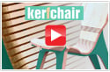 Kerf Chair, entworfen von Boris Goldberg, mit Amana Tool CNC Compression Spiral Bits