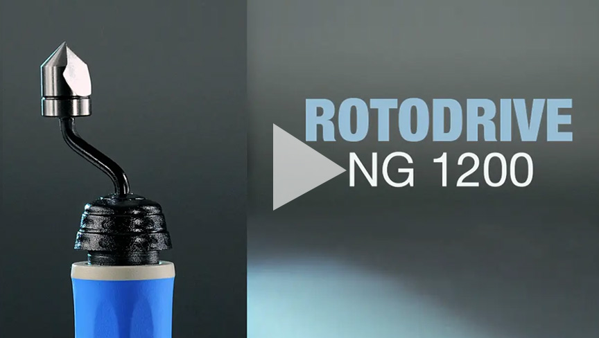  Noga NG1200 HSS RotoDrive Handentgratungswerkzeugsatz