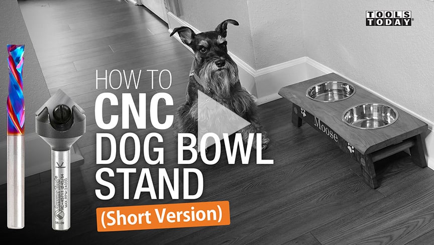 How To CNC: Hundenapfständer (Kurzversion) | ToolsToday
