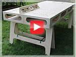 Paulk Plywood Workbench Using V Groove Bits